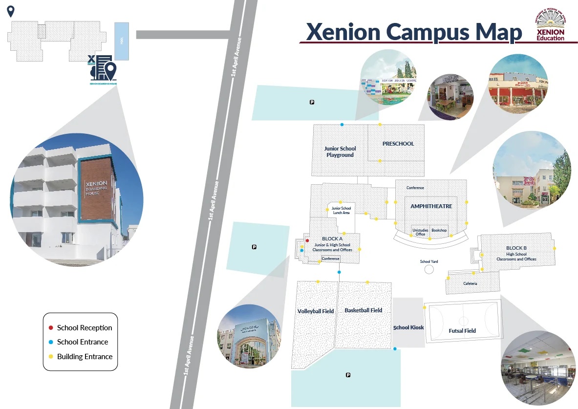 Кампус школы Xenion