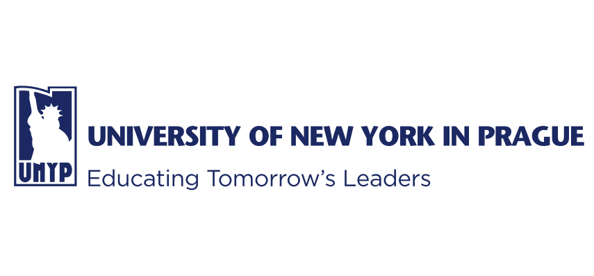Логотип University of New York in Prague