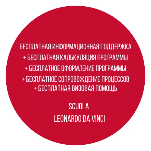 Оформление программы в Италии