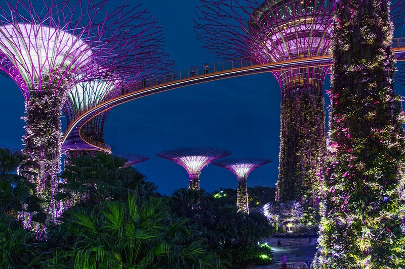 Сады в Сингапуре