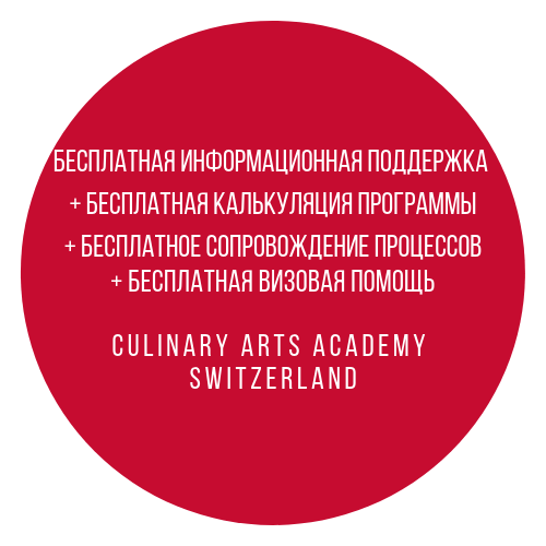 Бесплатное оформление Culinary Arts Academy