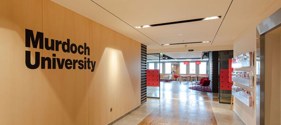 Холл кампуса Murdoch University Dubai