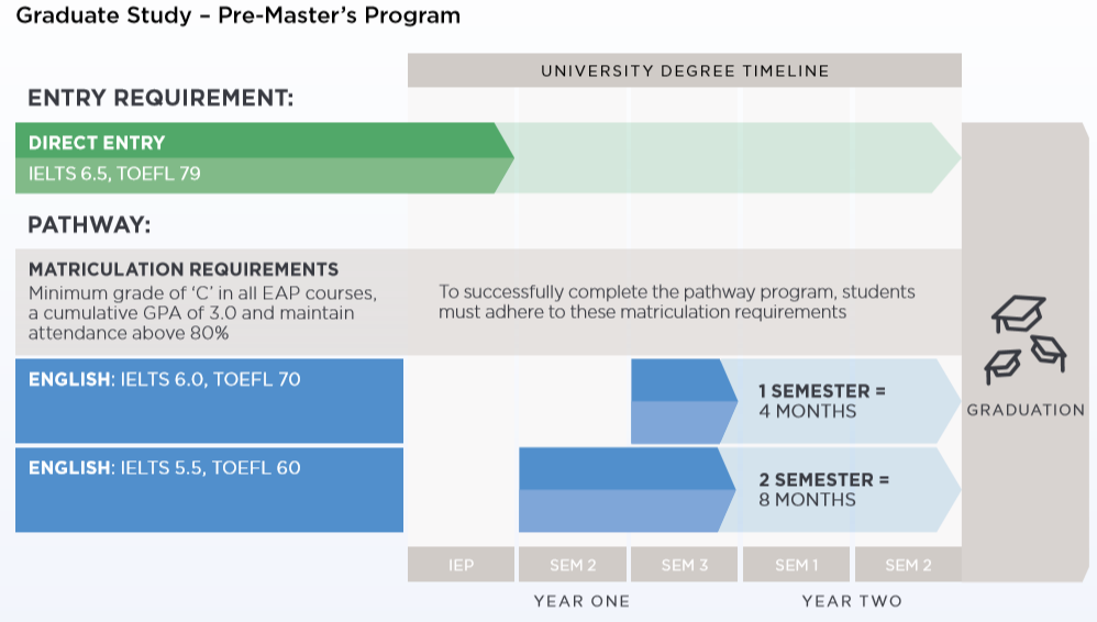 Структура программы Pre-Master's